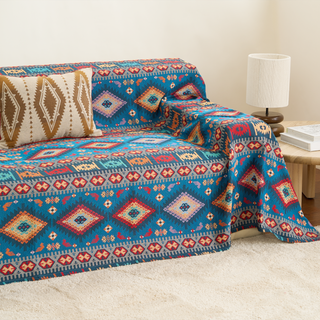 Housse de canapé Azure Boho Chic - Vente finale