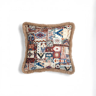 Housse de coussin Boho Patchwork