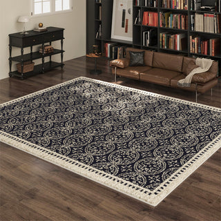 Tapis de salon traditionnel, facile à nettoyer, anti-éclaboussures, adapté aux animaux de compagnie, idéal pour une grande surface