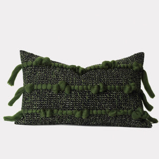 Housse de coussin nouée de haute qualité