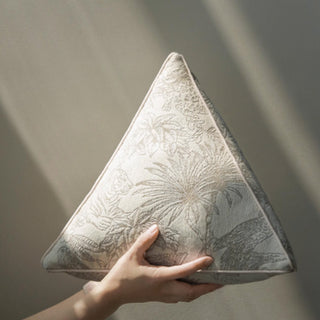 Coussin triangulaire Velvet Moss