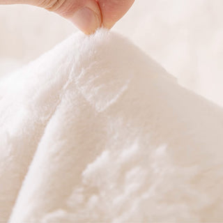 Housse de canapé en tissu en peluche à motif d'arbre de Noël 3D avec texture concave-convexe confortable