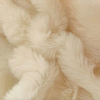 Parure de lit en fausse fourrure de lapin épaisse Puffy Comfort