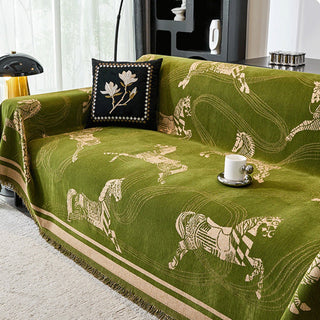 Housse de canapé à motif Regal Horse
