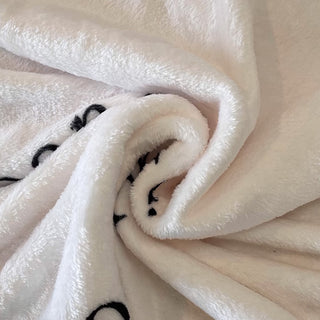 Housse de canapé en tissu en peluche à motif de chien pour les amoureux des animaux de compagnie, design doux et confortable