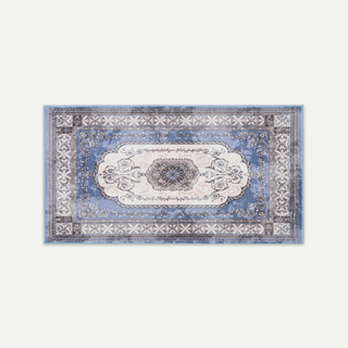 Tapis léger persan imperméable Classic Indigo