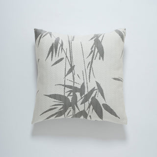 Housses de coussin rafraîchissantes en feuilles de bambou