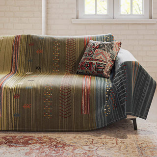 Housse de canapé Earth Tone Stripe