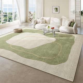 Tapis Meadow Harmony, facile à nettoyer, résistant aux éclaboussures, adapté aux animaux de compagnie, minimaliste, pour salon