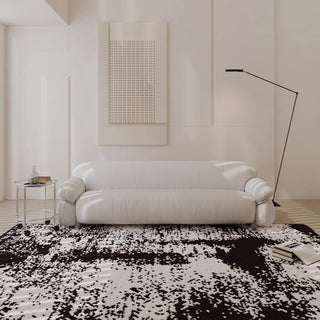 Tapis moderne, facile à nettoyer, zone abstraite, résistant aux éclaboussures, pour chambre à coucher et salon