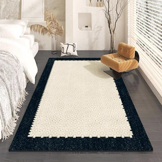 Tapis facile à nettoyer, cadre moderne, résistant aux éclaboussures, adapté aux animaux de compagnie