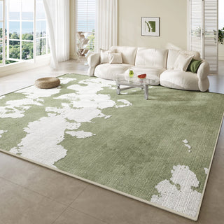 Tapis Mossy Flow résistant aux éclaboussures, tapis de salon minimaliste, facile à nettoyer, adapté aux animaux de compagnie