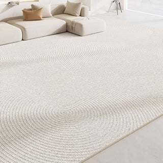 Tapis Zen Circle résistant aux éclaboussures, facile à nettoyer, minimaliste, adapté aux animaux de compagnie