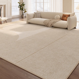 Tapis Zen Pathway, tapis de salon minimaliste résistant aux éclaboussures, facile à nettoyer, adapté aux animaux de compagnie