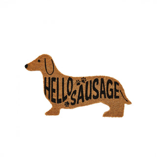 Paillasson Hello Sausage pour teckel