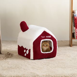 Cabane pour chats Snowy Villa