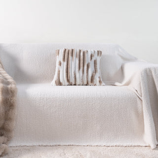 Housse de coussin en fausse fourrure - Vente finale