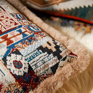 Housse de coussin Boho Patchwork