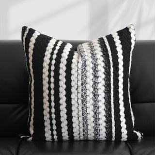 Housse de coussin à motif chic