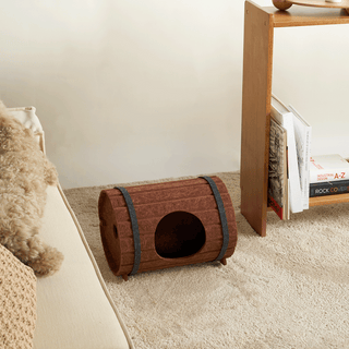 Cave pour chat en feutre Snuggle Burrow