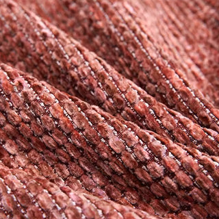 Housse de coussin texturée en forme de rose