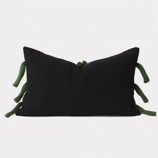 Housse de coussin nouée de haute qualité