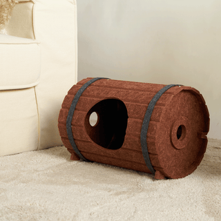 Cave pour chat en feutre Snuggle Burrow