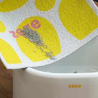 Tapis à litière ZEZE Pets Lemon