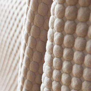 Housse de canapé en tricot texturé