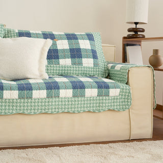 Housse de canapé Plaid Scratch Guard