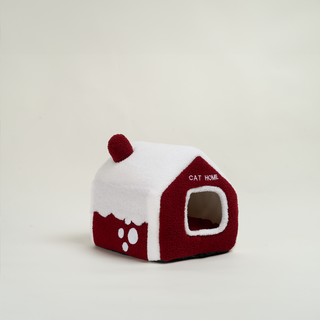 Cabane pour chats Snowy Villa