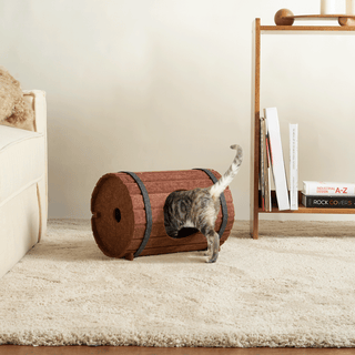 Cave pour chat en feutre Snuggle Burrow